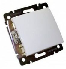 Переключатель проходной 1-кл. СП Valena 10А IP31 250В механизм бел. IEK 774406