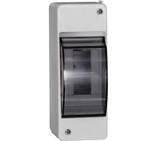 Бокс ОП КМПн 2/4 на 4 мод. прозр. крышка IP30 iEK — Новобаза в Новомосковске
