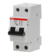 Выключатель авт. мод. 2п C 25А SH202L 4.5кА ABB