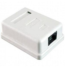 Гнездо (розетка) 1хRJ45 CAT5e Rexant