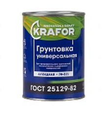 Грунт ГФ-021 KRAFOR красно-кор 6кг
