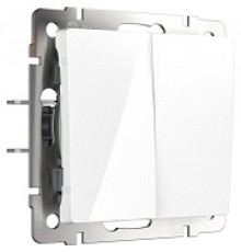 WL01-SW-2G Выключатель 2-кл. БЕЛЫЙ Werkel
