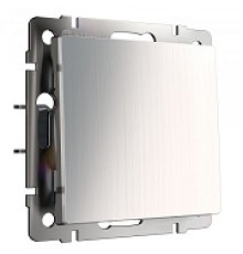 WL02-SW-1G-2W Выключатель ПРОХОДНОЙ 1-кл. ГЛЯНЦЕВЫЙ НИКЕЛЬ Werkel