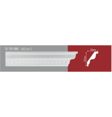 Плинтус 2.0 Декор EK D101/80/45