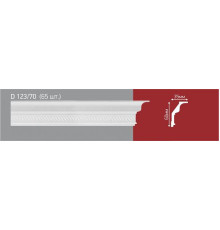 Плинтус 2.0 Декор EK D123/70/65