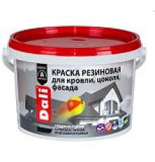 Краска резиновая DALI белая база А 12кг