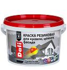 Краска резиновая DALI красно-коричневая 6кг