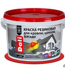 Краска резиновая DALI терракотовая 6кг