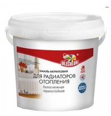 Эмаль акриловая для радиаторов МАТОВАЯ 1кгOLECOLOR