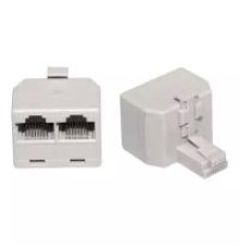 Переходник сет.гнездо 8Р8С (RJ-45)-2 гнезда Rexant