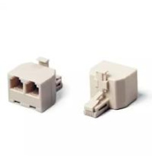 Переходник сет.штекер 8Р8С(RJ-45)-2 гнезда Rexant