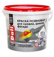 Краска резиновая DALI черная 6кг