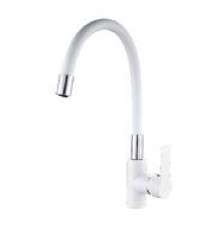 HAIBA HB70113-8 Смеситель комбинированный белый