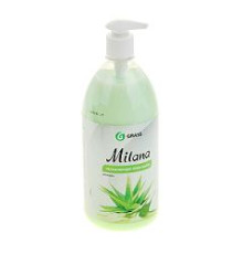 Жидкое крем-мыло MILANA алоэ вера 1л GRASS