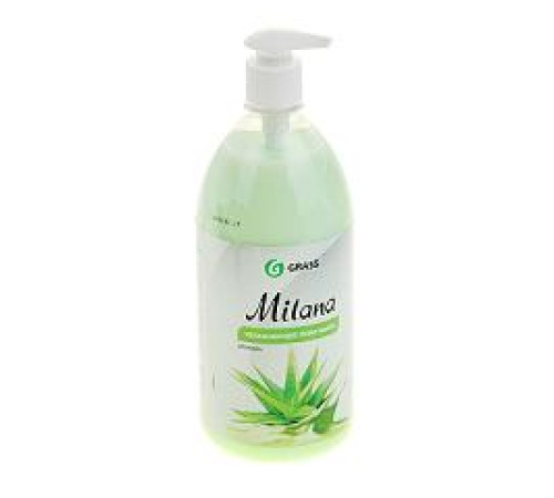 Жидкое крем-мыло MILANA алоэ вера 1л GRASS — Новобаза в Новомосковске