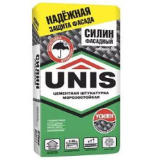 Штукатурка цементная Силин ЮНИС 25кг