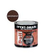 Грунт-эмаль по ржавч DALI молотковая 0,75л шокол