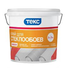 Клей для стеклообоев ПВА 10л ТЕКС