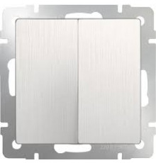 WL13-SW-1G-1W Выключатель ПРОХОДНОЙ 1-кл. ПЕРЛАМУТРОВЫЙ РИФЛЕНЫЙ Werkel