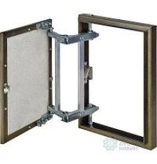 D4040 ceramo steel Люк п/п на петле мет. 400х400