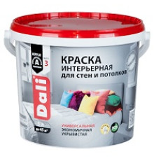 Краска акрил интерьерная белоснежн DALI 5л
