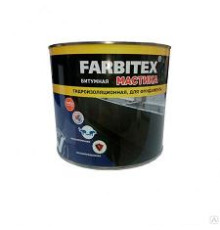 Мастика битумная гидроизоляционная FARBITEX