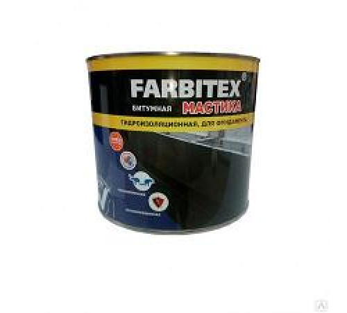 Мастика битумная гидроизоляционная FARBITEX — Новобаза в Новомосковске