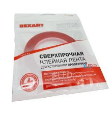 Скотч Rexant 09-6009 2хсторонний 3М 9мм*5м