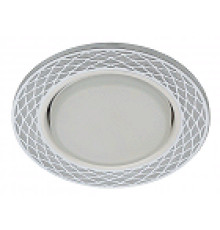 Светильник DK LD37 WH/WH GX53 точ. с подсв бел/бел