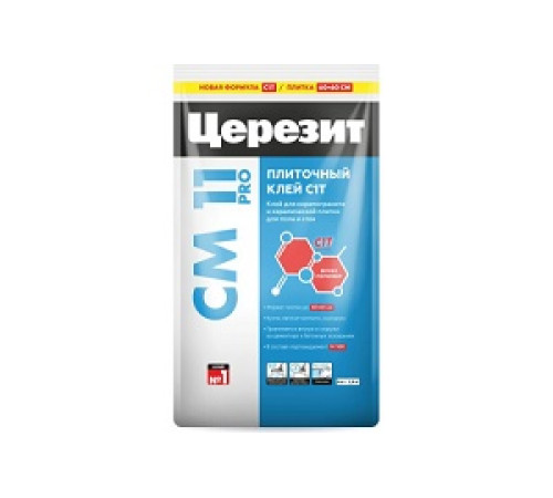 Клей для плитки Ceresit CM 11 PRO, 25 кг — Новобаза в Новомосковске