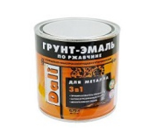 Грунт - эмаль по ржавчине DALI 0,75л оранжевая2004 — Новобаза в Новомосковске