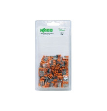Клемма 3х(0.5-2.5мм) WAGO 2273-203 б/пасты (100шт)
