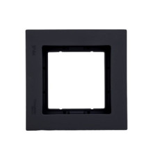 Рамка 1-м AtlasDesign Aqua IP44 карбон