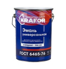 Эмаль ПФ-115 KRAFOR салатная 6кг