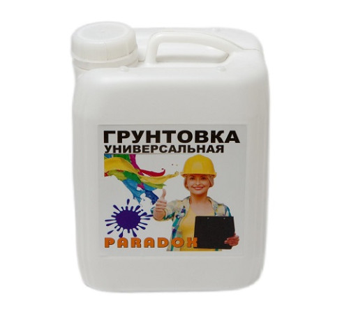 Грунтовка универсальная PARADOX 5л — Новобаза в Новомосковске
