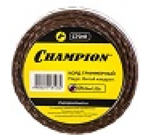 Леска Корд трим. Champion C7041 3,0мм 12м витой квадрат — Новобаза в Новомосковске