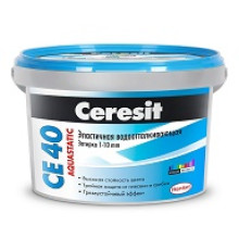 Затирка Церезит CE40 серебристо-серая 2кг