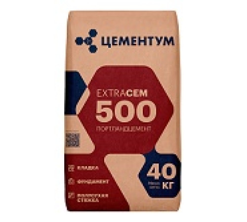 Цемент LafargeHolcim М-500 Д0 (40 кг) — Новобаза в Новомосковске