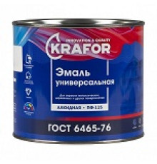 Эмаль ПФ-115 KRAFOR белая 1,9кг
