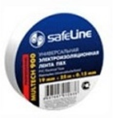 Изолента SafeLine ПВХ 15х10 белая