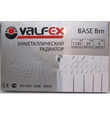 Радиатор VALFEX BASE L биметалл 500, 8 сек