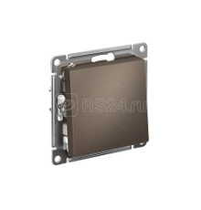Выключатель 1-кл. СП AtlasDesign 10А IP20 (сх. 1) 10AX механизм мокко SE ATN000611