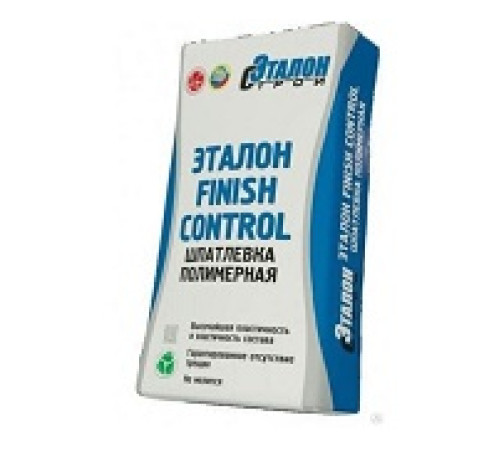 Шпаклевка финишн ЭТАЛОН FINISH CONTROL 20кг полимерная — Новобаза в Новомосковске
