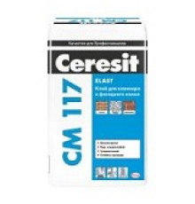 Клей для плитки Ceresit CM 117, 25 кг