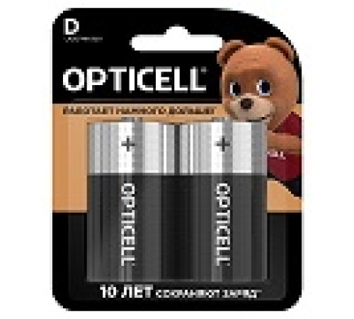 Элемент питания алкалин. D/LR20 Opticell 6051005 — Новобаза в Новомосковске