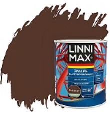 Грунт - эмаль по ржавчине LINNIMAX быстр 2,5л шоколадная
