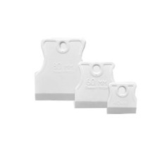 Шпатели резиновые White Edition (3шт) 40-60-80мм