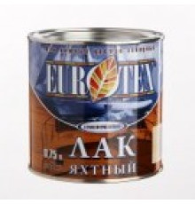 Лак яхтный EUROTEX глянцевый 0,75 л (Рогнеда)