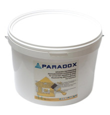 Краска ВД потолочная супербелая латекс PARADOX14кг