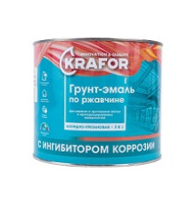 Грунт - эмаль по ржавчине 1,9 кг серая 